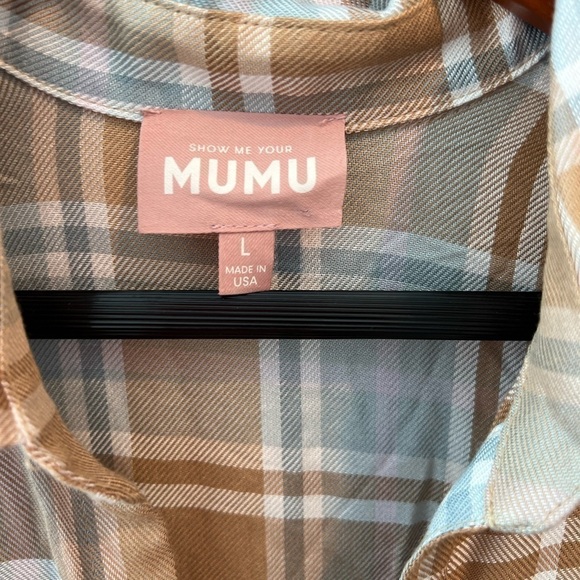 SHOW ME YOUR MUMU LEO BUTTON DOWN TUNIC - Picture 12 of 16